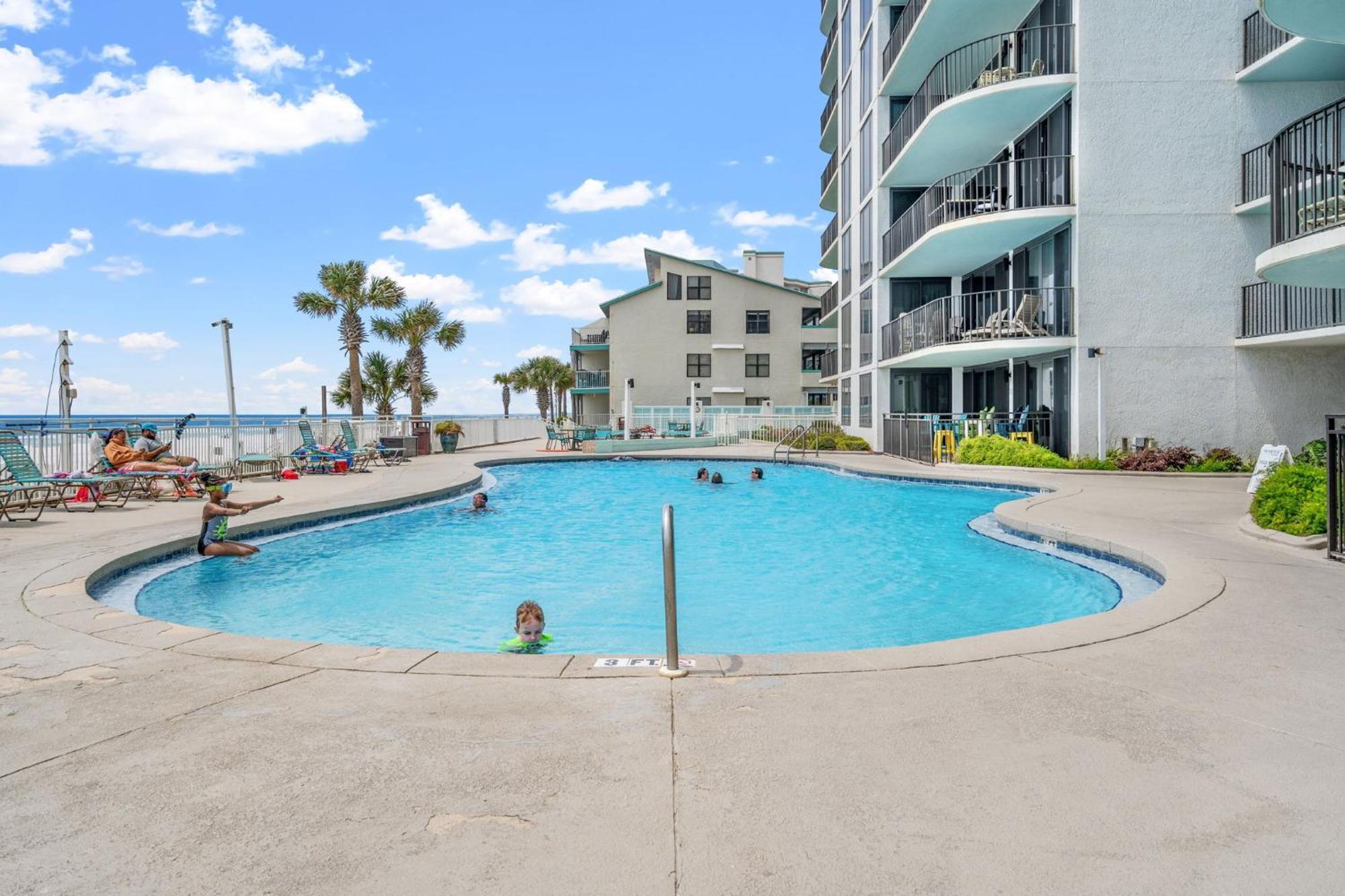 Stunning 2/2 Designer Condo W Coastal Appeal Right On The Gulf! Panama City Beach Buitenkant foto