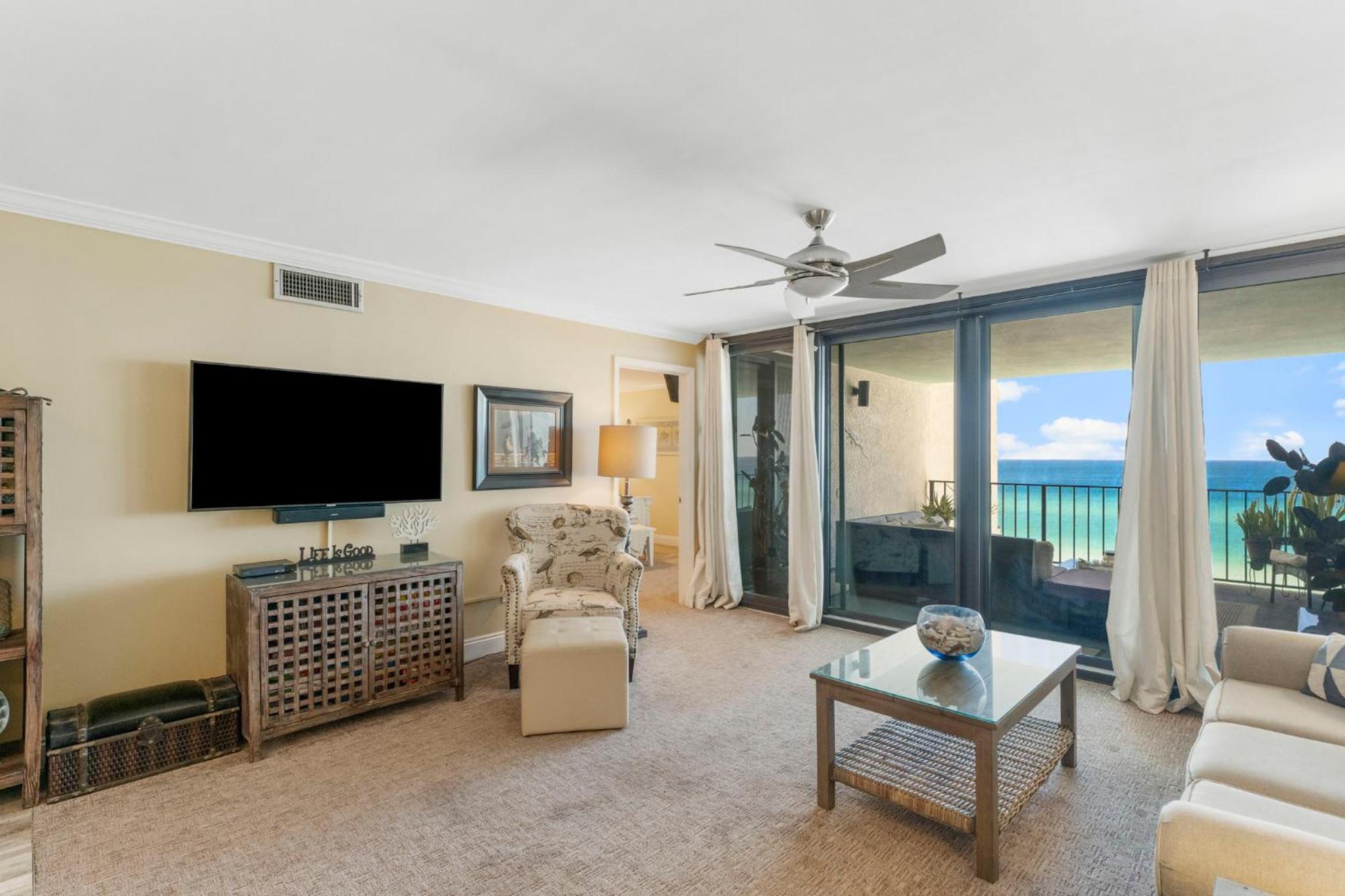 Stunning 2/2 Designer Condo W Coastal Appeal Right On The Gulf! Panama City Beach Buitenkant foto