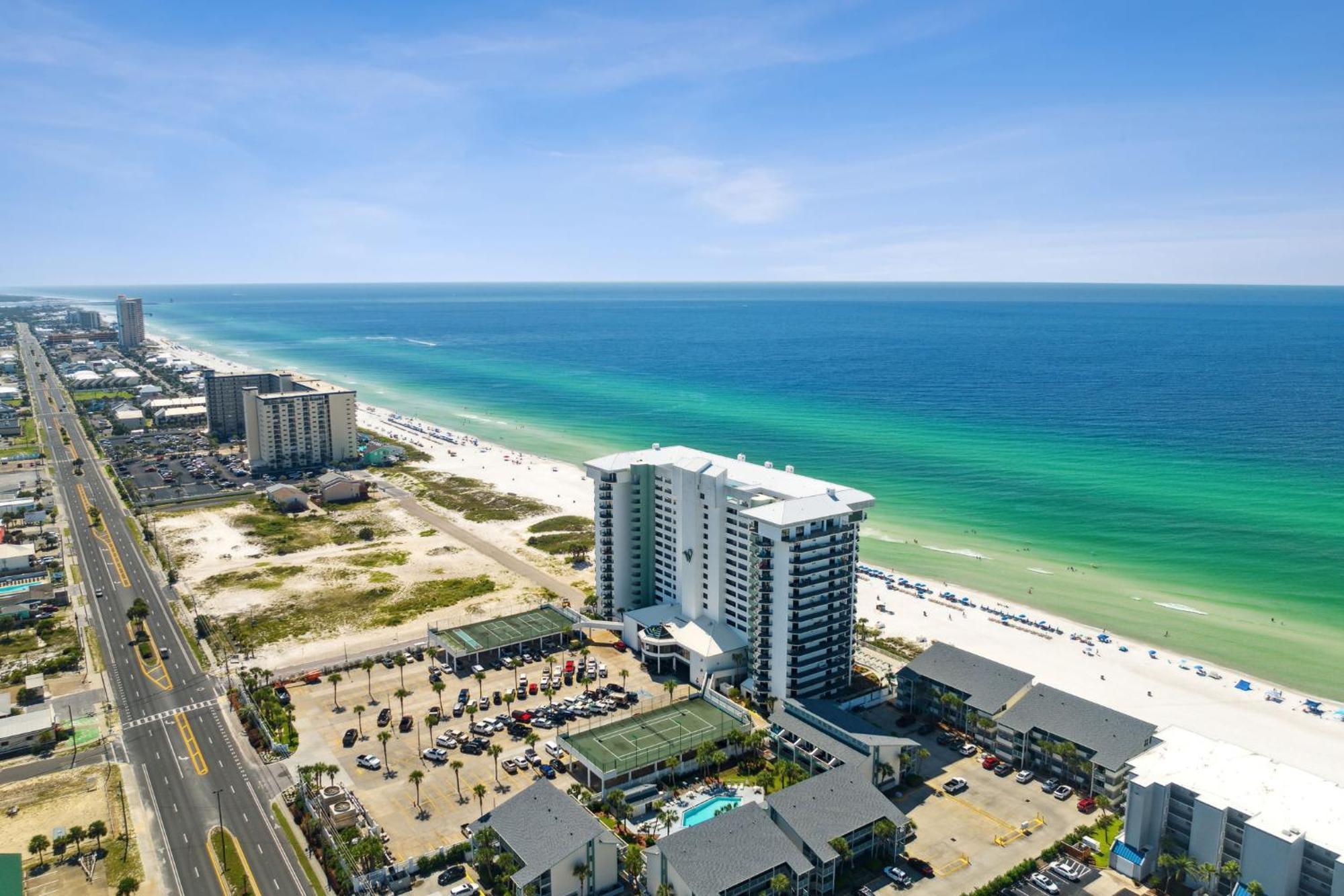 Stunning 2/2 Designer Condo W Coastal Appeal Right On The Gulf! Panama City Beach Buitenkant foto