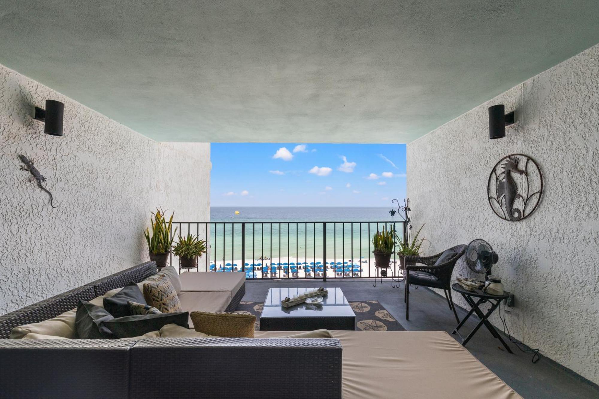 Stunning 2/2 Designer Condo W Coastal Appeal Right On The Gulf! Panama City Beach Buitenkant foto