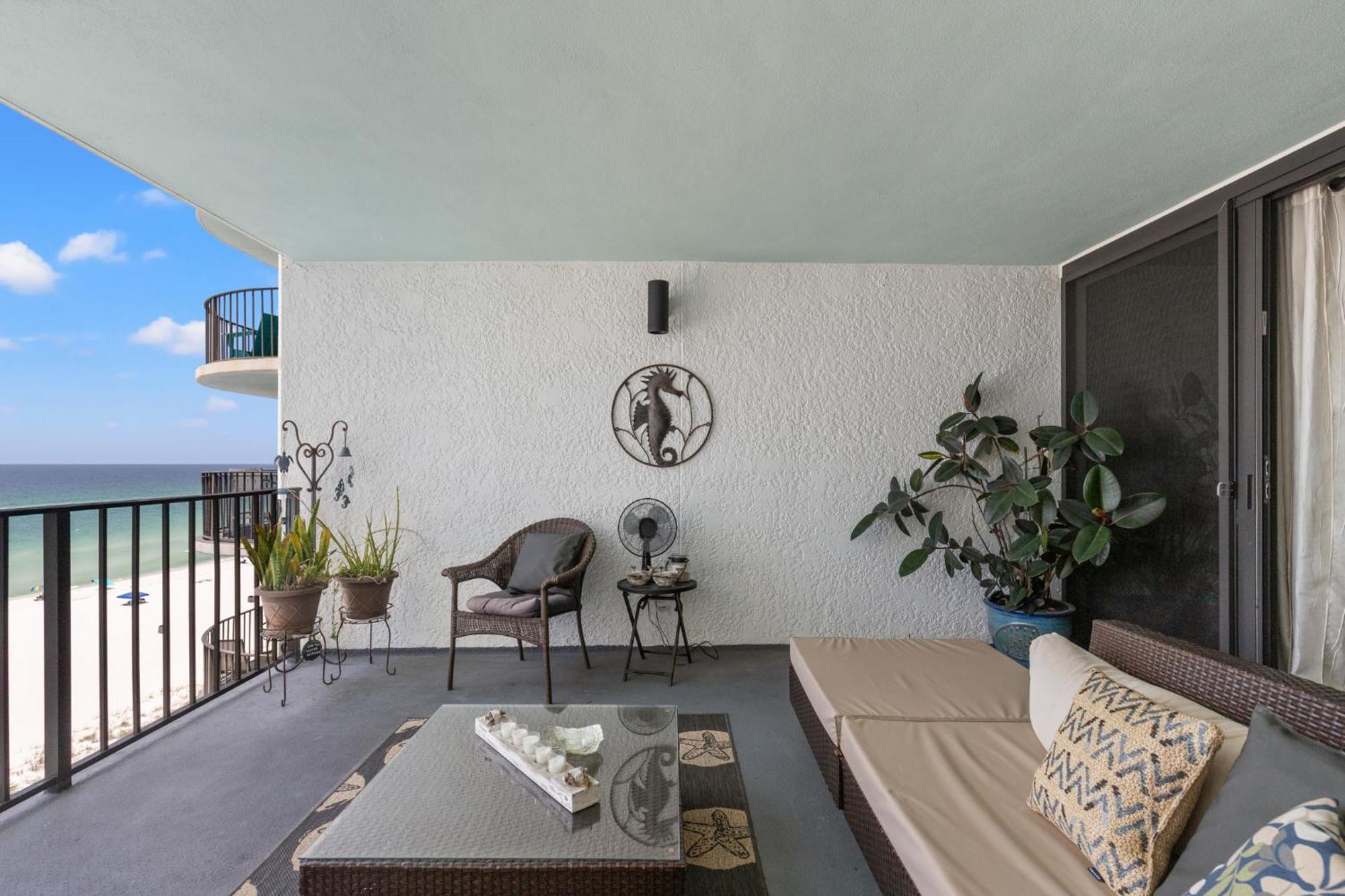 Stunning 2/2 Designer Condo W Coastal Appeal Right On The Gulf! Panama City Beach Buitenkant foto